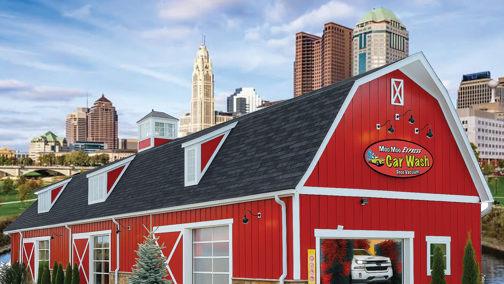 EWC Opens 38th Central Ohio Moo Moo Express Car Wash